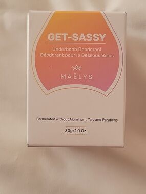 NIB Maelys Get-Sassy Underboo. Deodorant